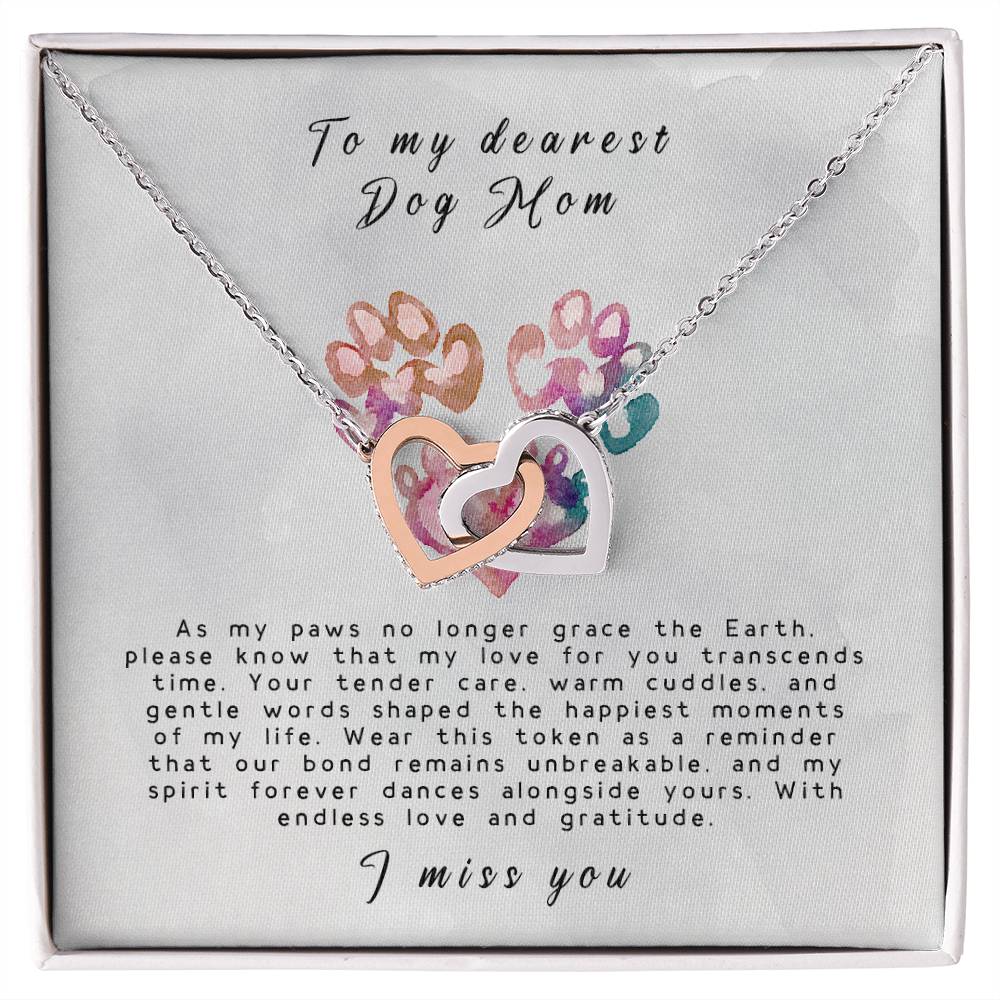 Dog Mom Pet Memorial Dog Loss Necklace Pendant Gift Rainbow Bridge Jewelry Gift