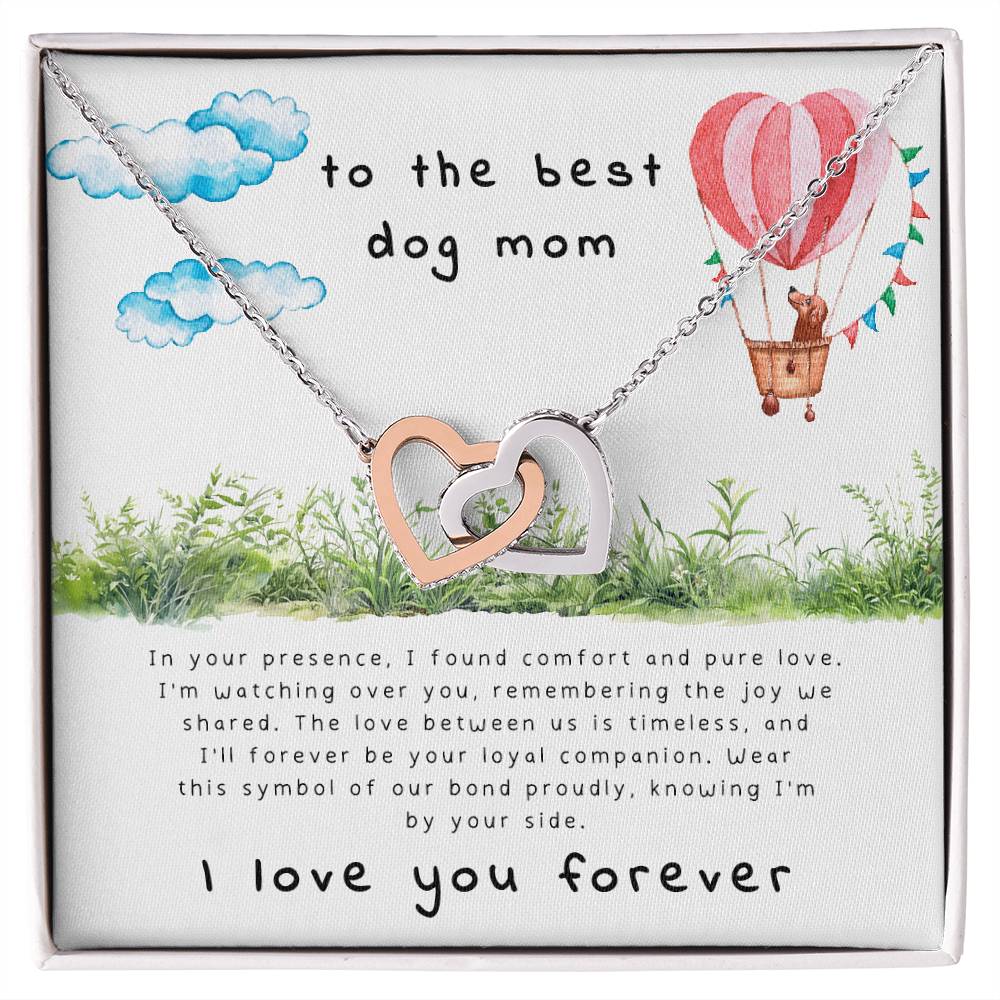 Dog Mom Pet Memorial Dog Loss Necklace Pendant Gift Rainbow Bridge Jewelry Gift