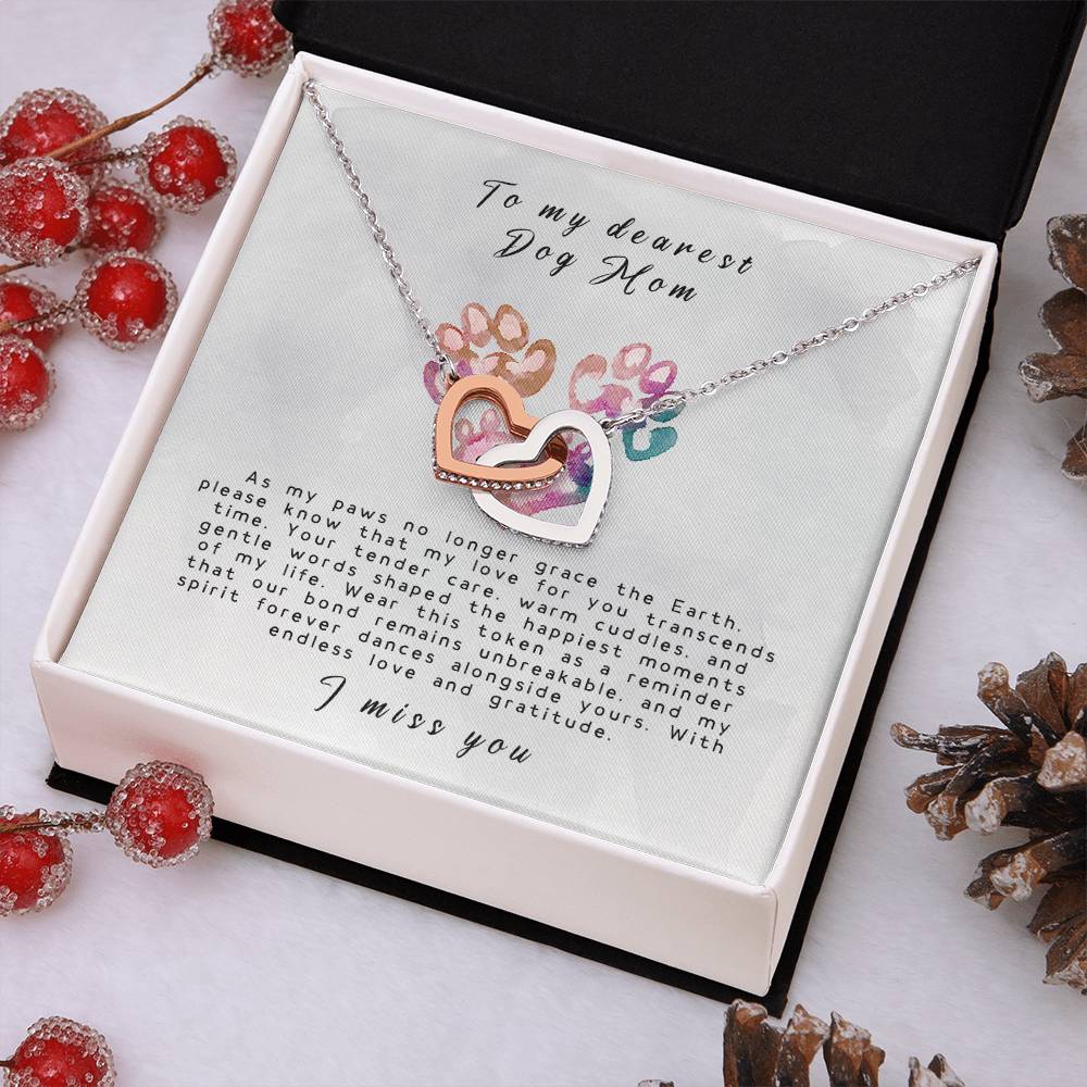 Dog Mom Pet Memorial Dog Loss Necklace Pendant Gift Rainbow Bridge Jewelry Gift