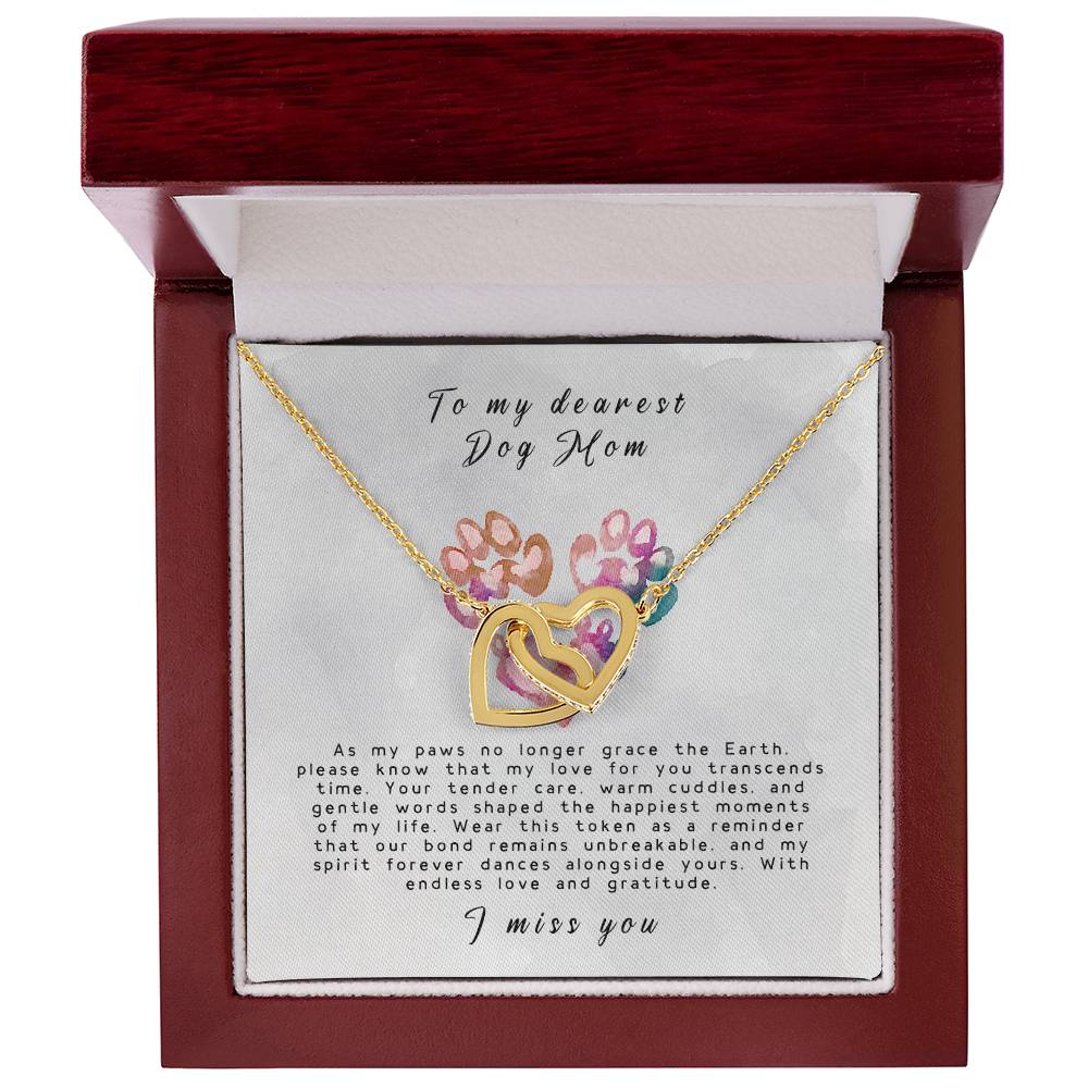 Dog Mom Pet Memorial Dog Loss Necklace Pendant Gift Rainbow Bridge Jewelry Gift